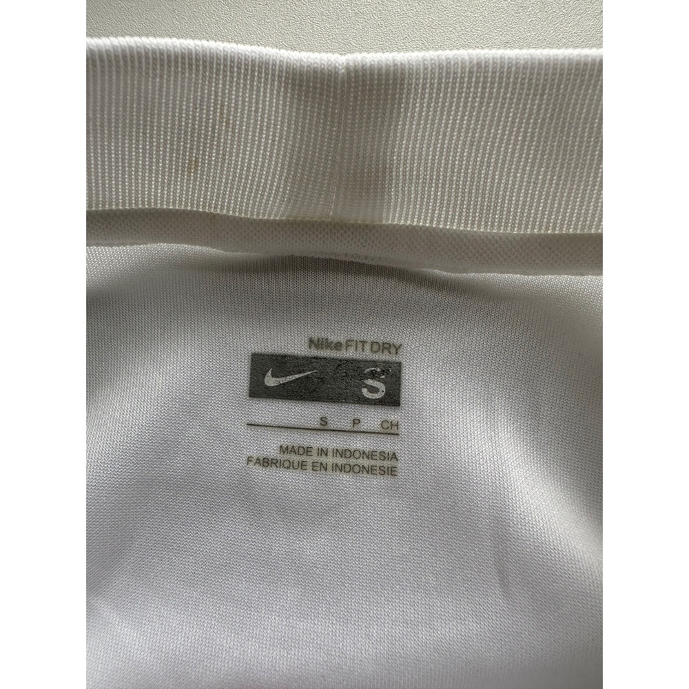 Nike Fit Dry T-Shirt Men's Small White Athletic Training Running Gym‎ Athleisure - Picture 2 of 8
